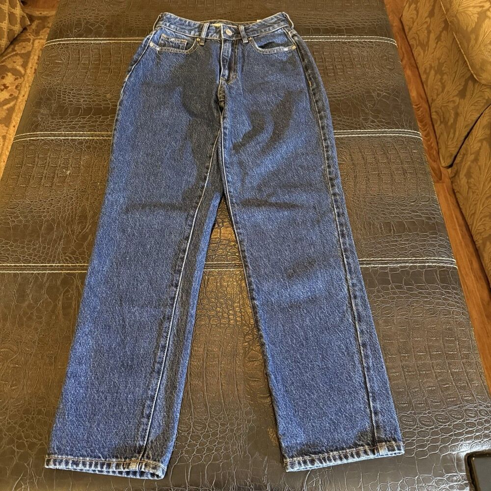 Pacsun Mom Jeans Blue Mid-Rise Womens Juniors Size 22/23
